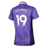 Camisa de Futebol Tottenham Hotspur Dominic Solanke #19 Equipamento Alternativo Mulheres 2026-27 Manga Curta